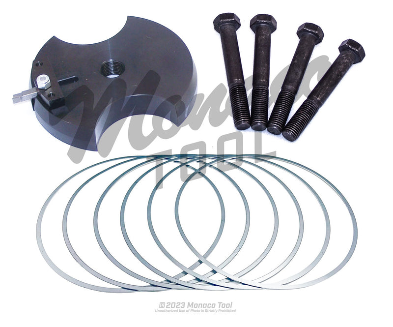 30147-025 - Counterbore Shim Cutter plate with (6) SS .025" ± Liner Shims